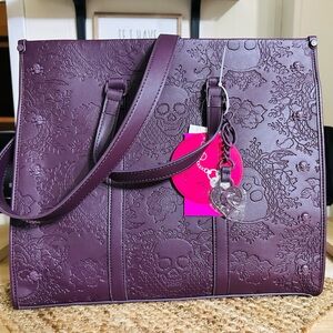 Betsy Johnson Skull Tote